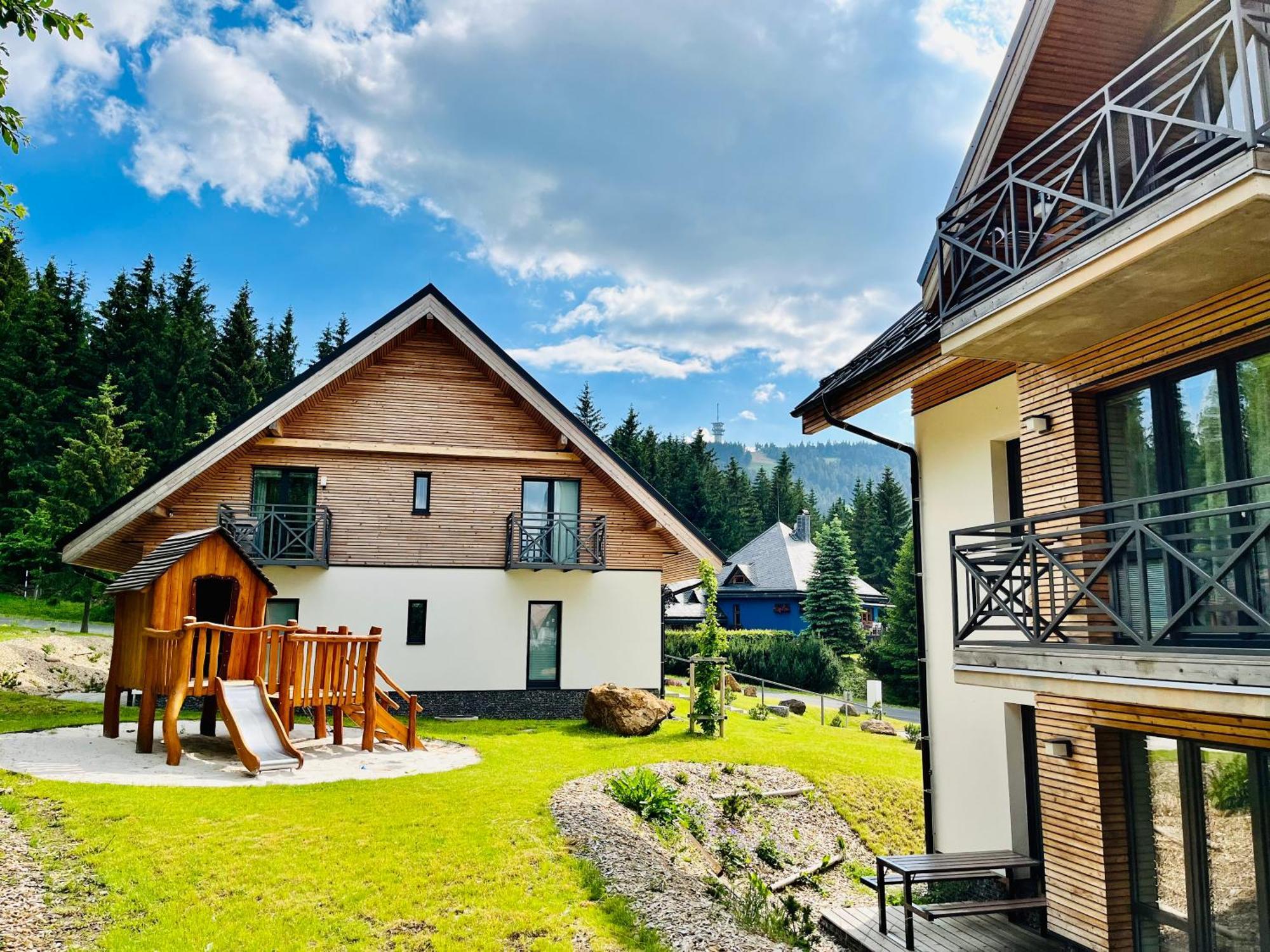 Ski Chalet Klinovec Loučná pod Klínovcem Eksteriør billede